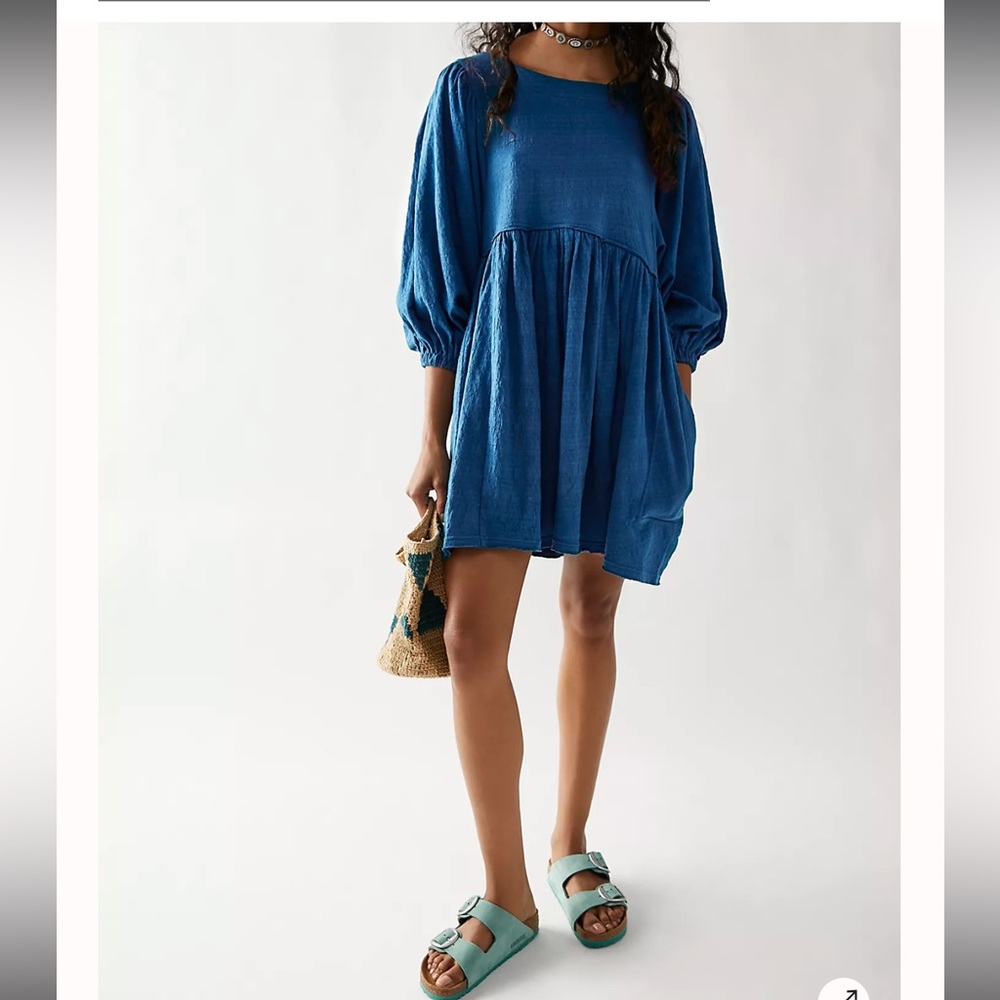 Free people beach Get Obsessed Babydoll Dress